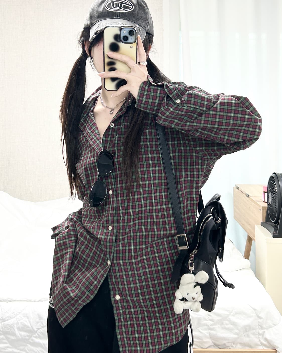 폴로 블랙포니 체크 셔츠 상품이미지2