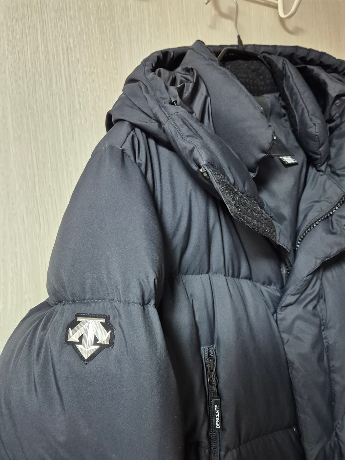 데상트 남성 구스다운 롱패딩  라지 상품이미지3