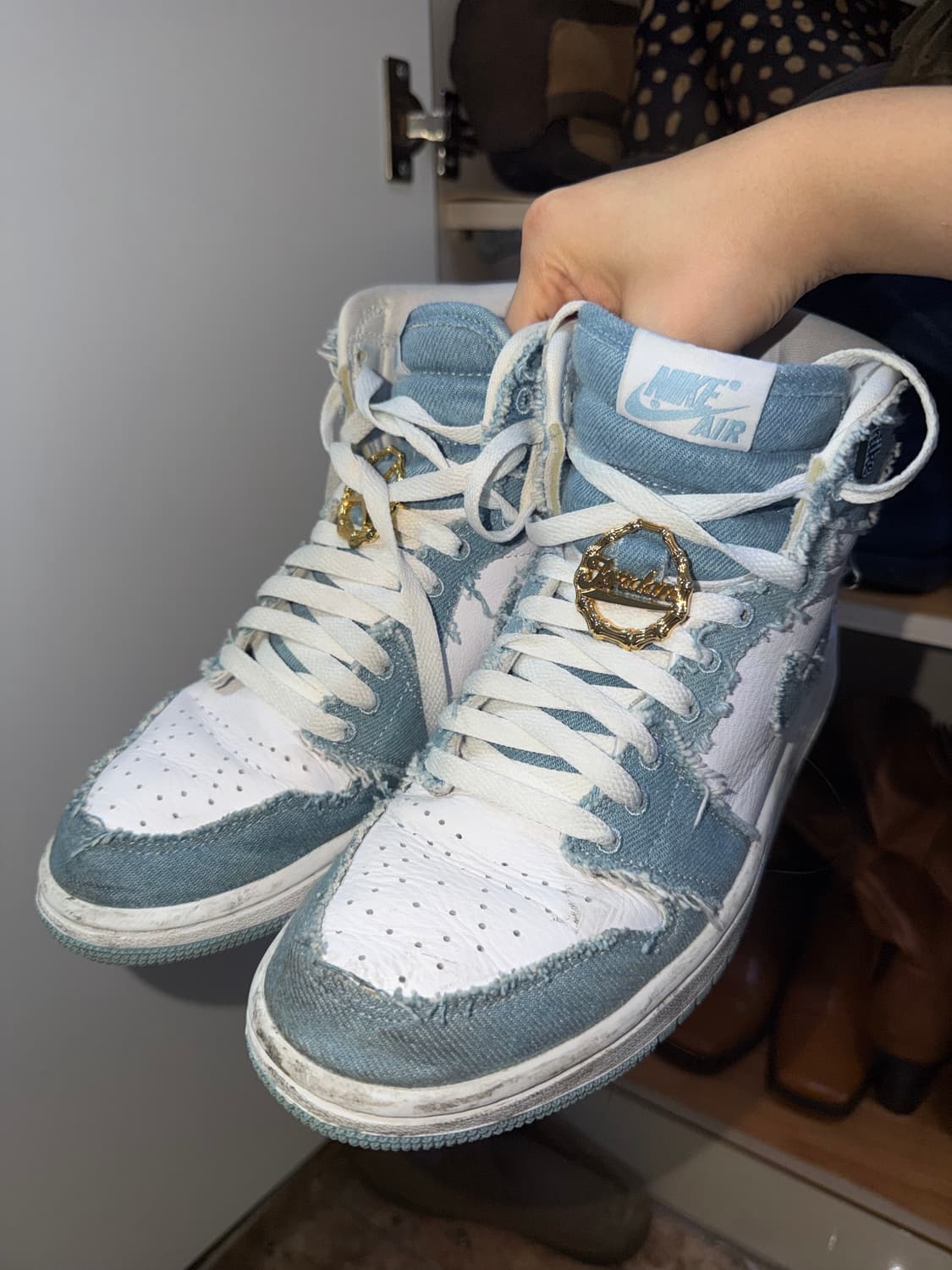 (W) 조던 1 레트로 하이 OG 데님 245 상품이미지1