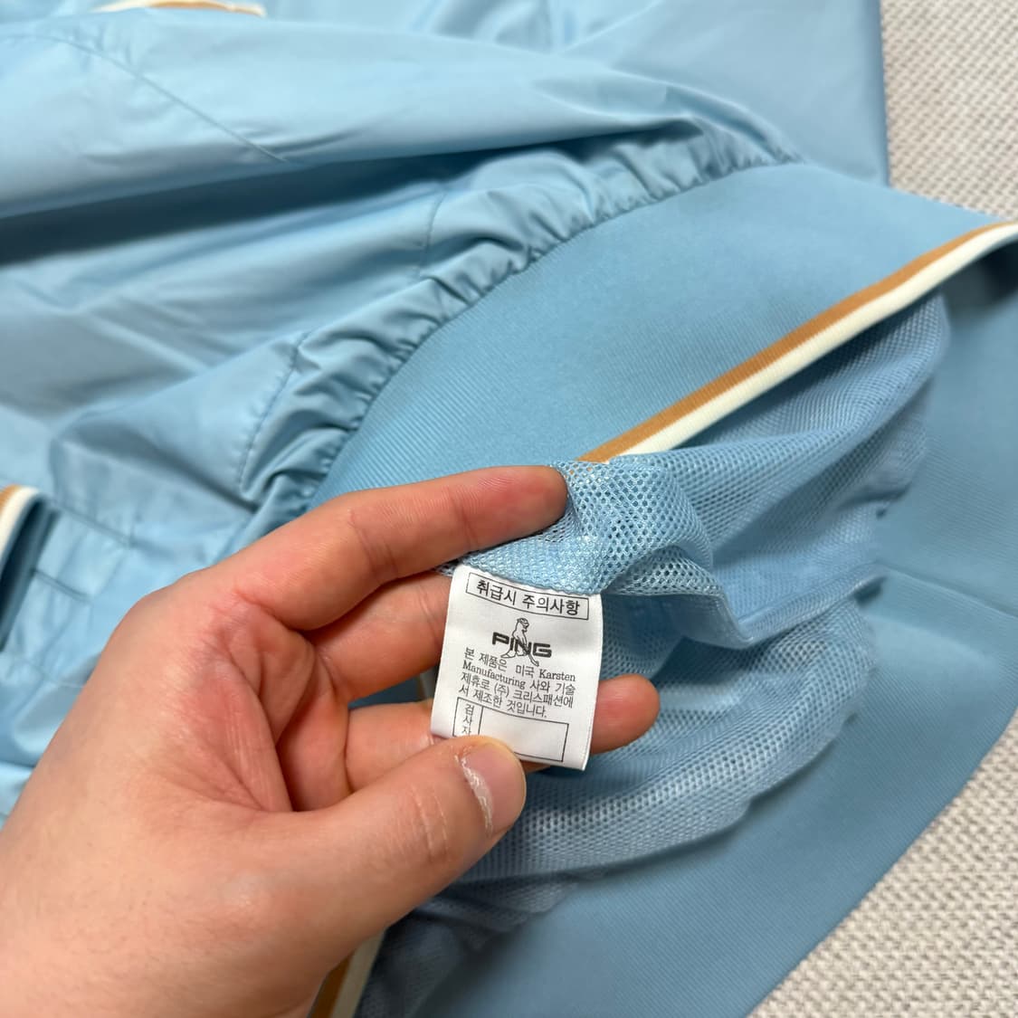 핑 골프웨어 바람막이 아노락 상품이미지4
