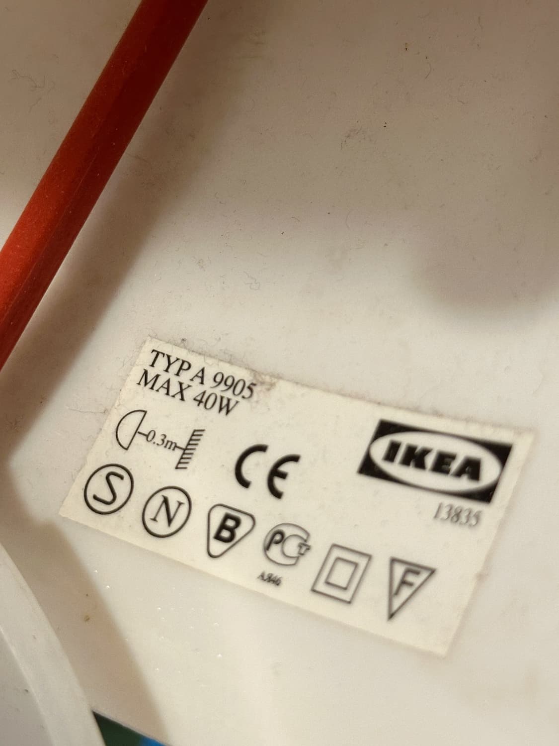 90’s 이케아 ikea 멤피스 스타일 조명 테이블 미드센츄리 스탠드 상품이미지10