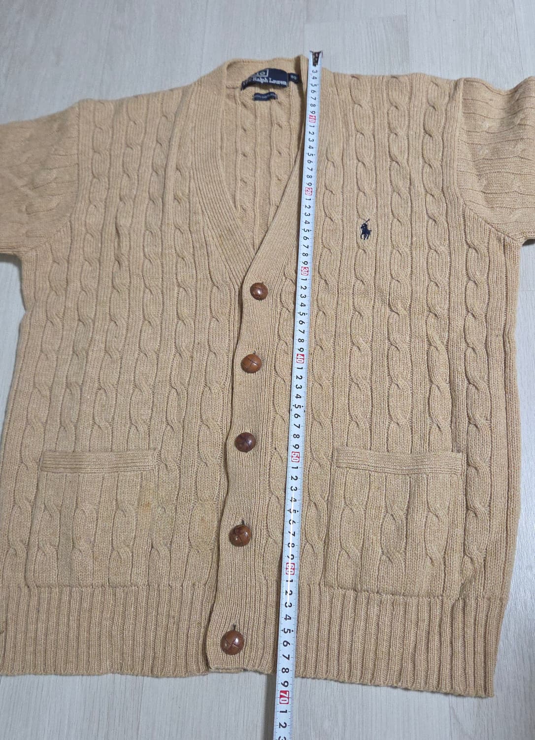 (착샷) 폴로 랄프로렌 가디건 케이블 코튼 상품이미지7