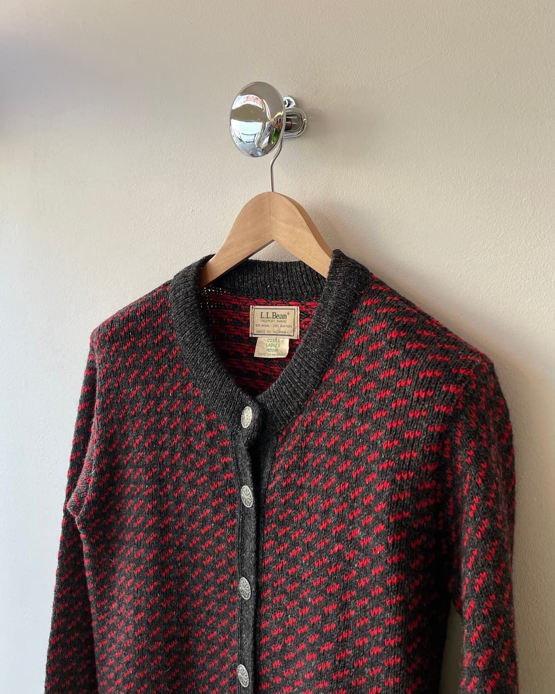 70‘s LL Bean Birdeyes knit 엘엘빈 버드아이 니트  상품이미지1