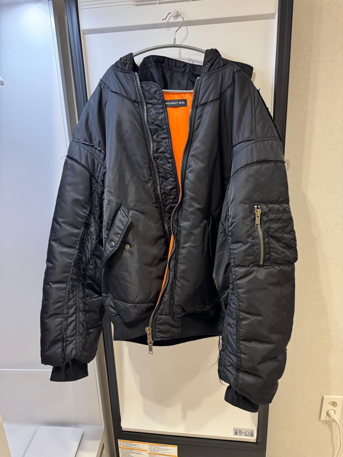 프로젝트 gr 리워크 봄버 2사이즈 판매 상품이미지3