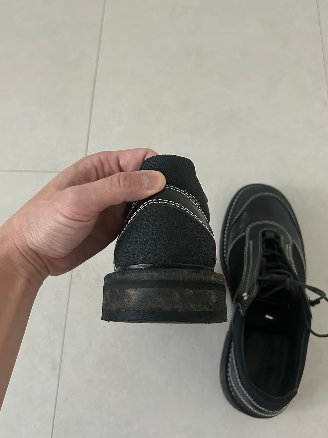 아워레가시 사이버 더비 블랙 43 상품이미지6