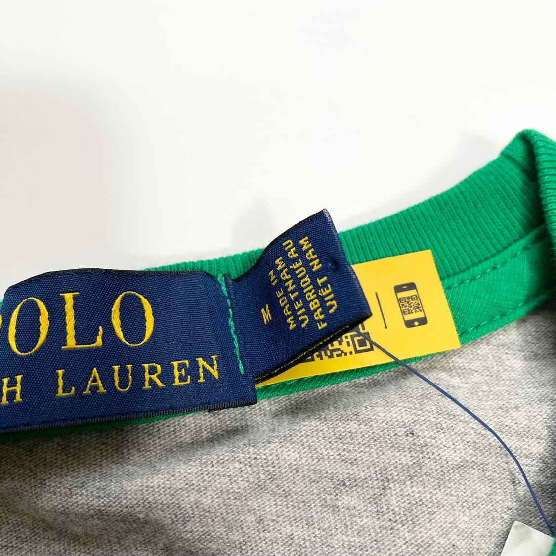 새상품 폴로 컬러블록 반팔 M 상품이미지2