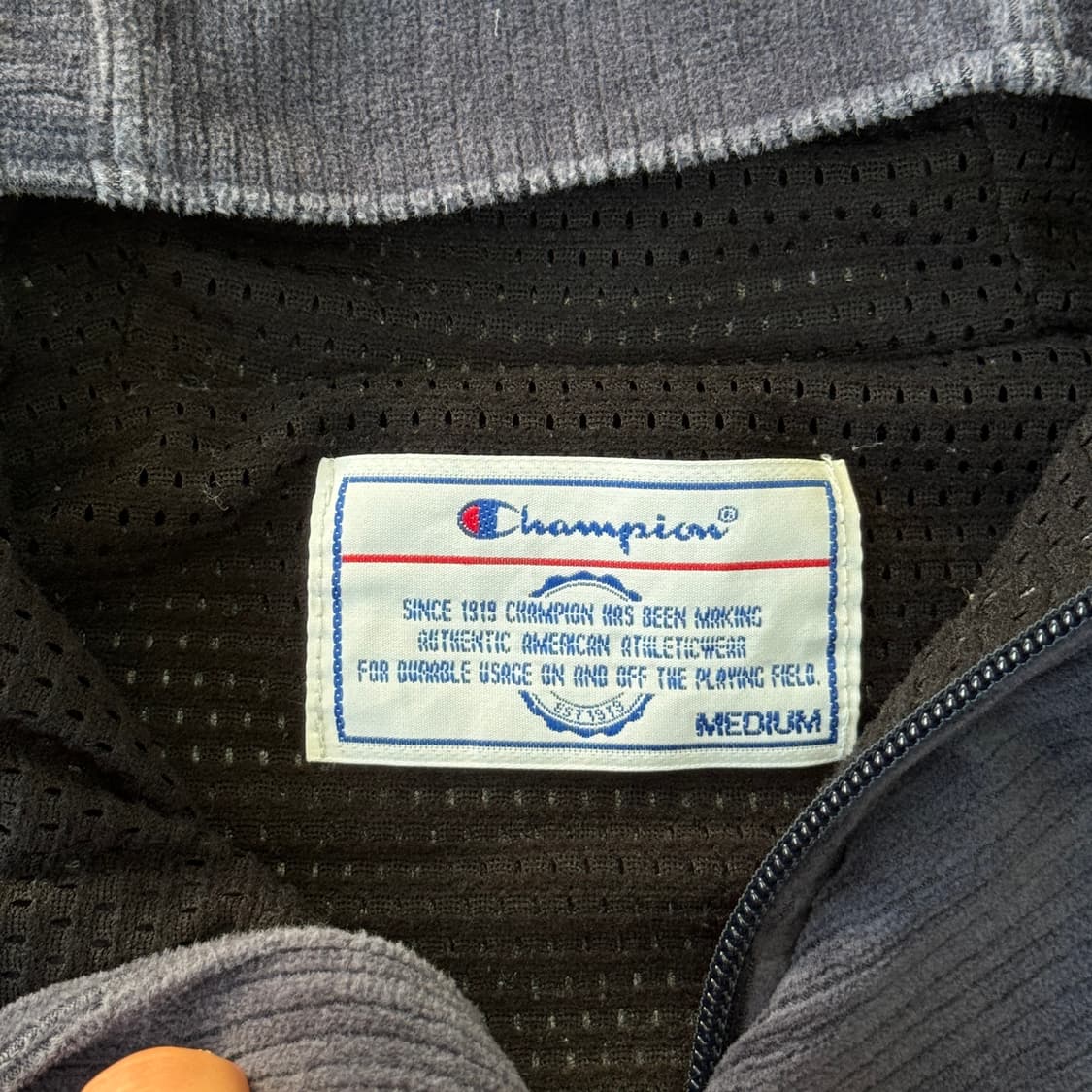 챔피온 재팬 코듀로이 배색 후드 아노락 M 상품이미지5