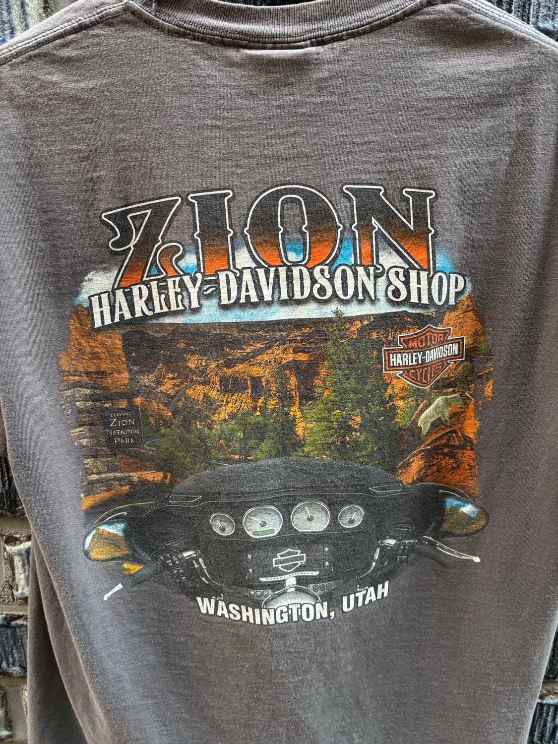 할리데이비슨 유타샵 반팔티 상품이미지4