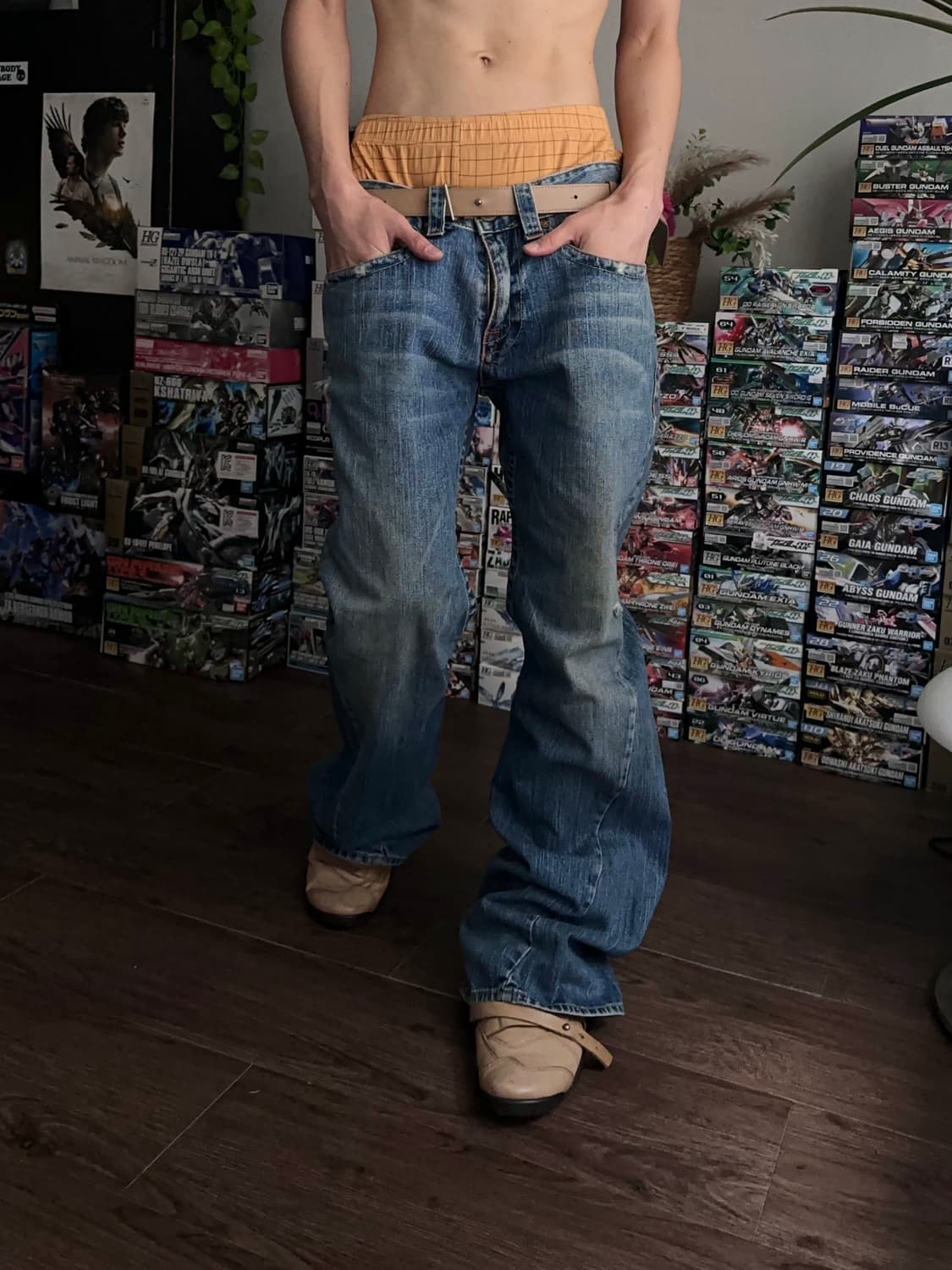 True Religion Jpey 대미지 부츠컷 진 상품이미지3