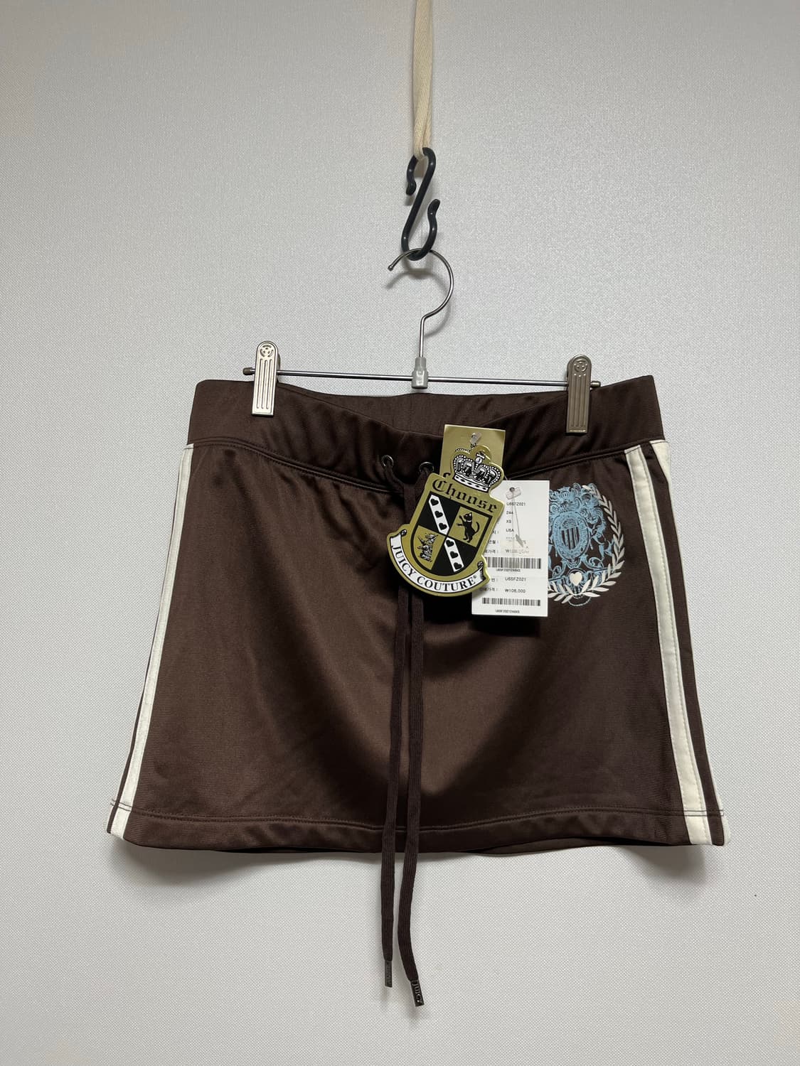 쥬시 꾸뛰르 트레이닝 스커트 치마 새상품 XS 상품이미지1