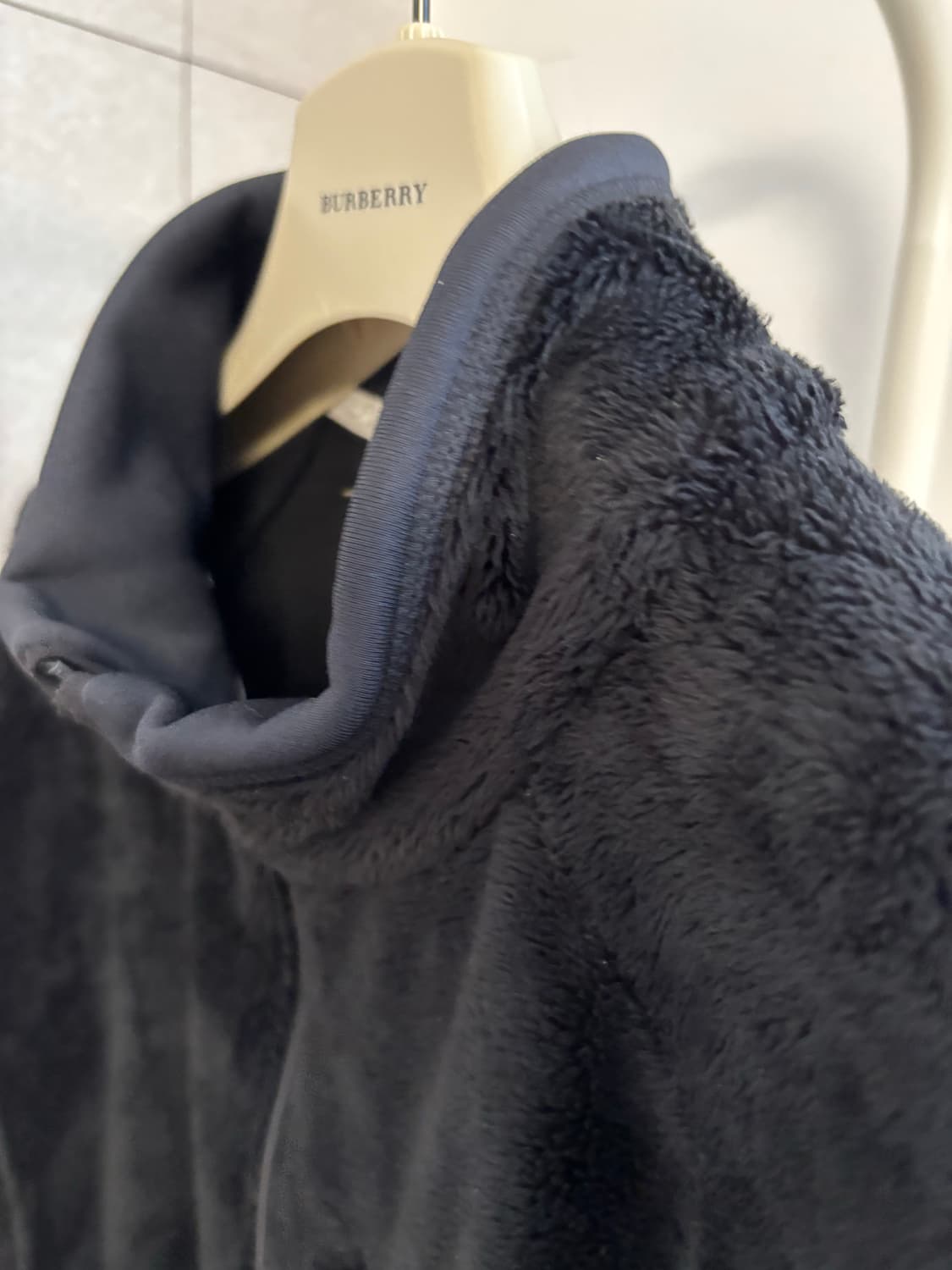 따뜻한 아레나 블랙 플리스 집업 상품이미지9