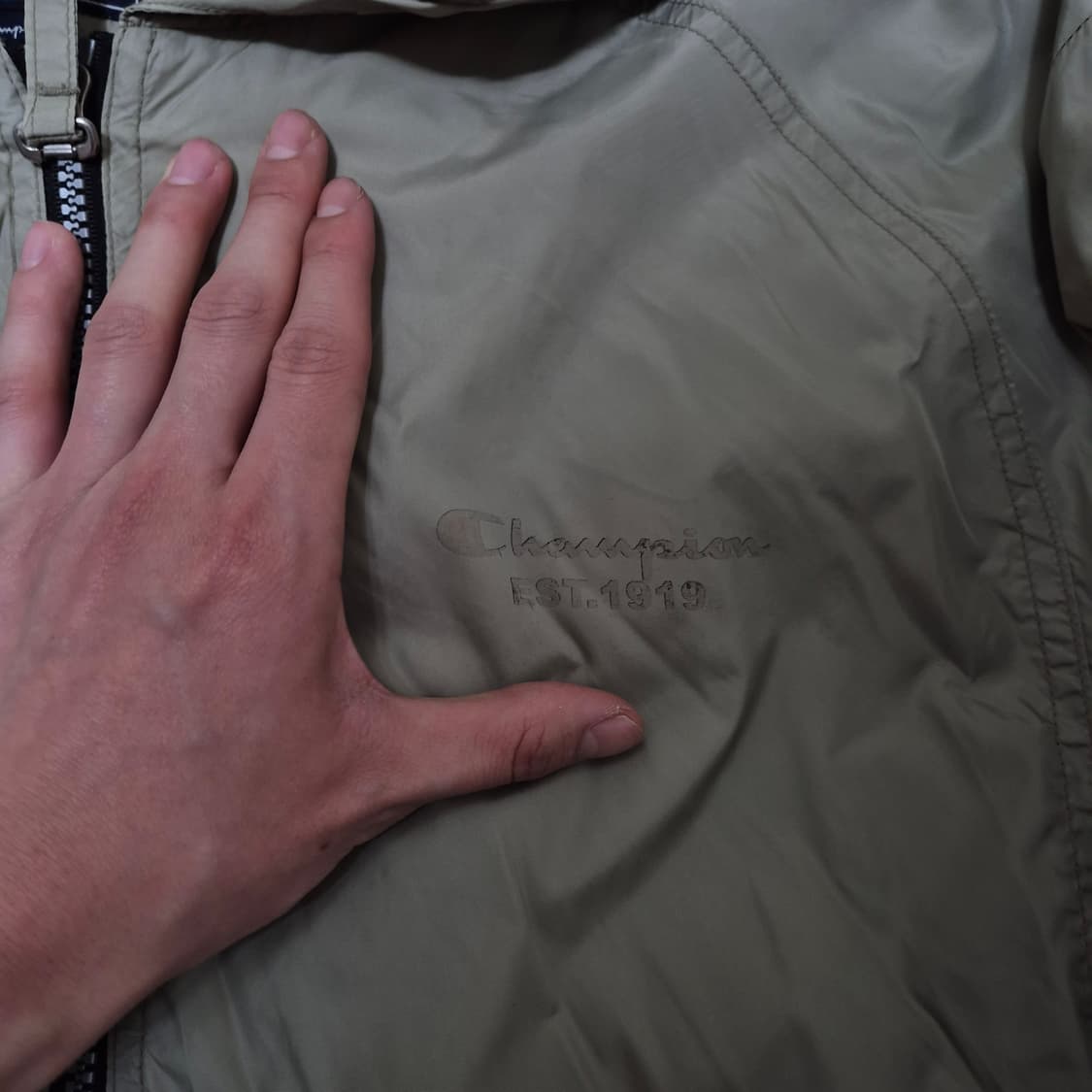 챔피온 USA 어센틱 EST 1919 남성 바람막이 자켓 L(100) 상품이미지4