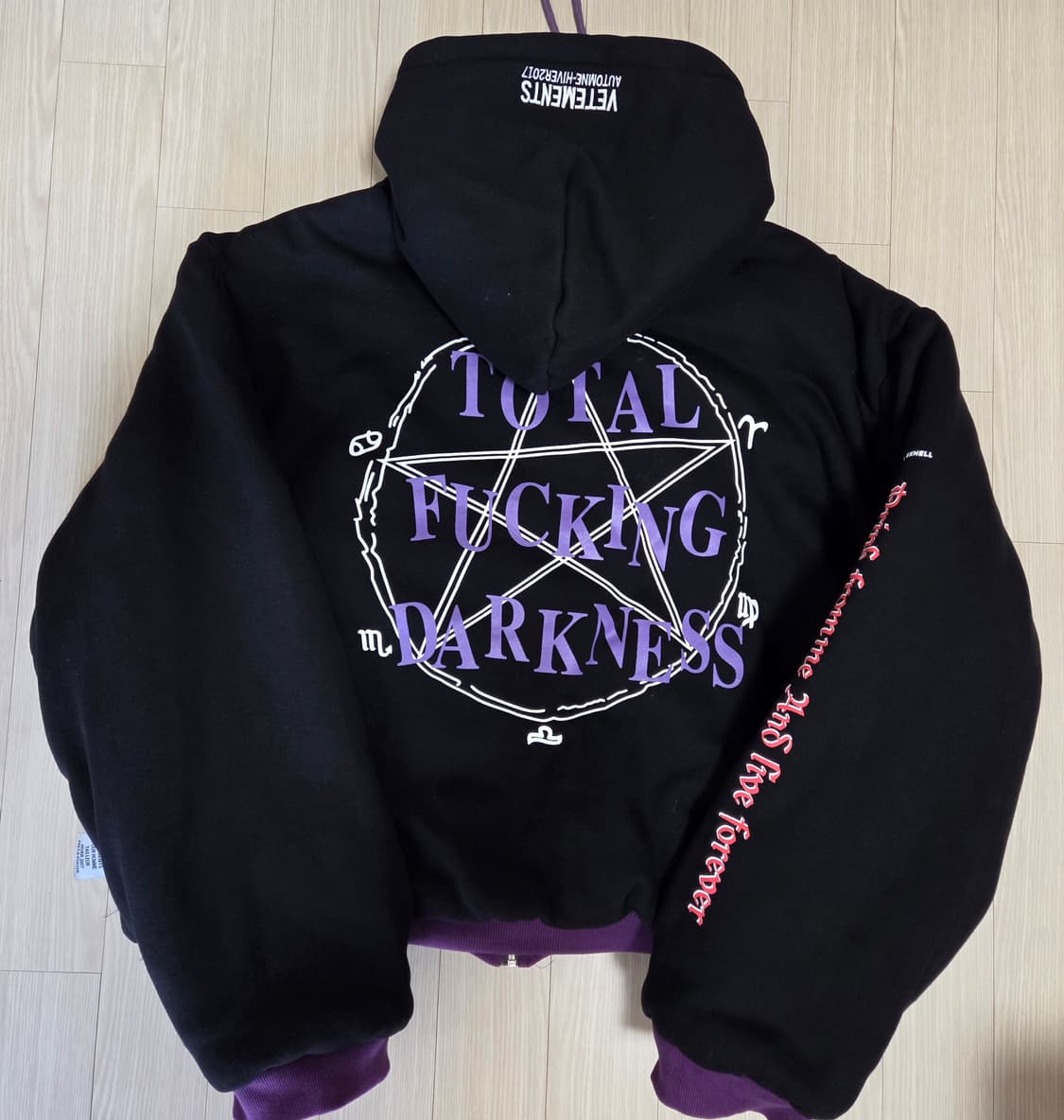 베트멍 리버시블 후드집업 상품이미지2