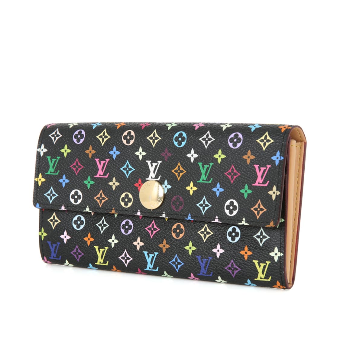 루이비통 멀티컬러 블랙 장지갑 멀티블랙 사라월렛 M60005 상품이미지2