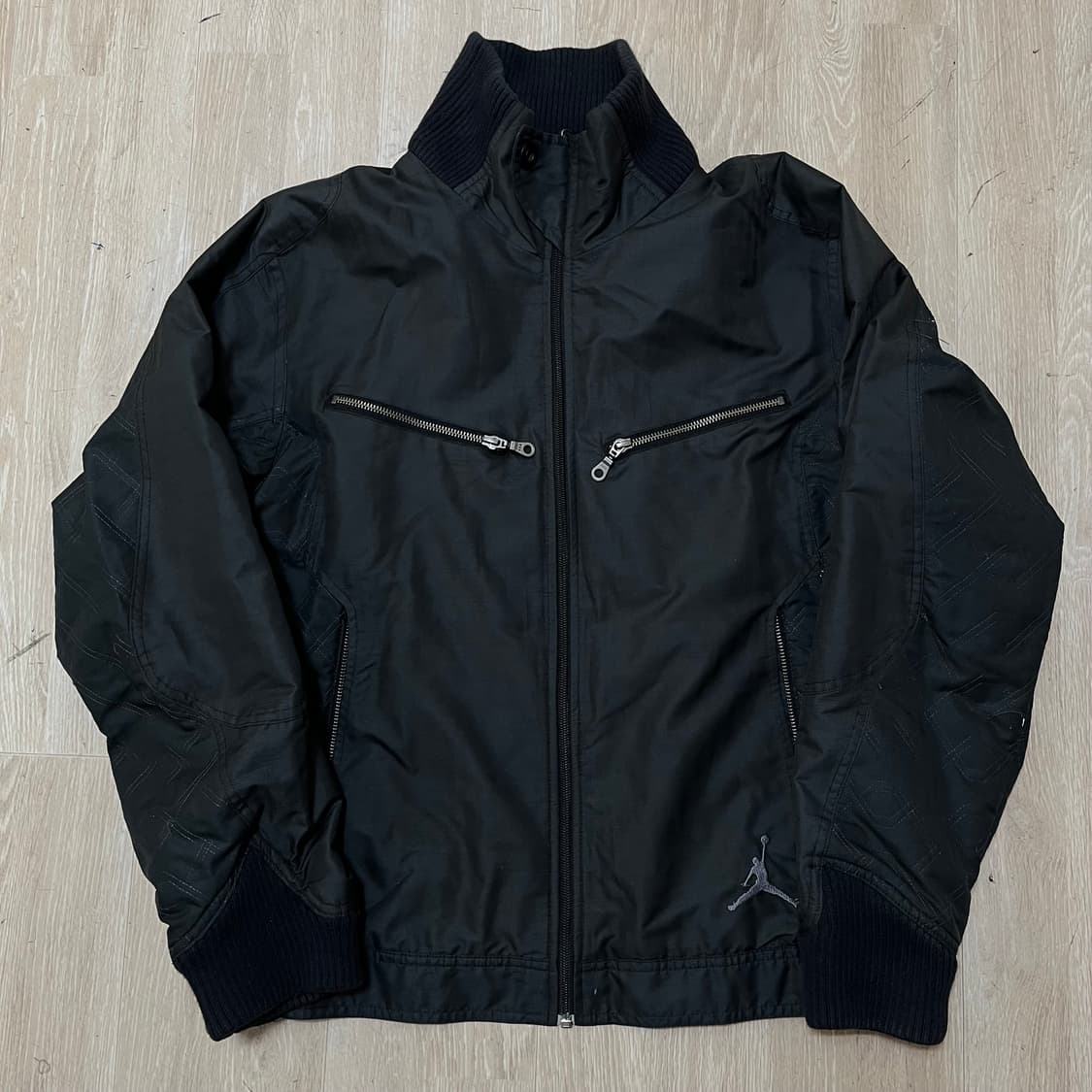 조던 점프맨 자수 로고 코튼 바람막이 집업자켓 M(95) 상품이미지1