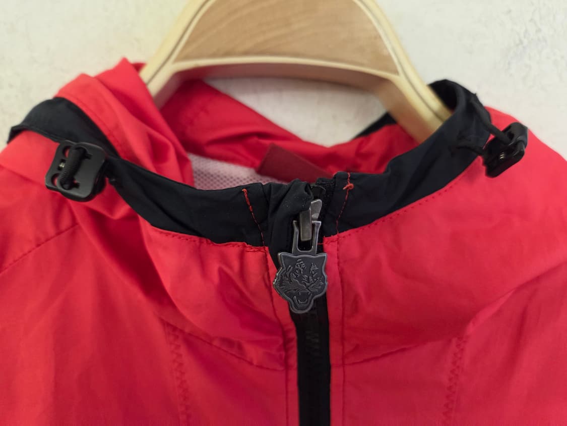 오니츠카타이거 바람막이 자켓 XL 레드 상품이미지3