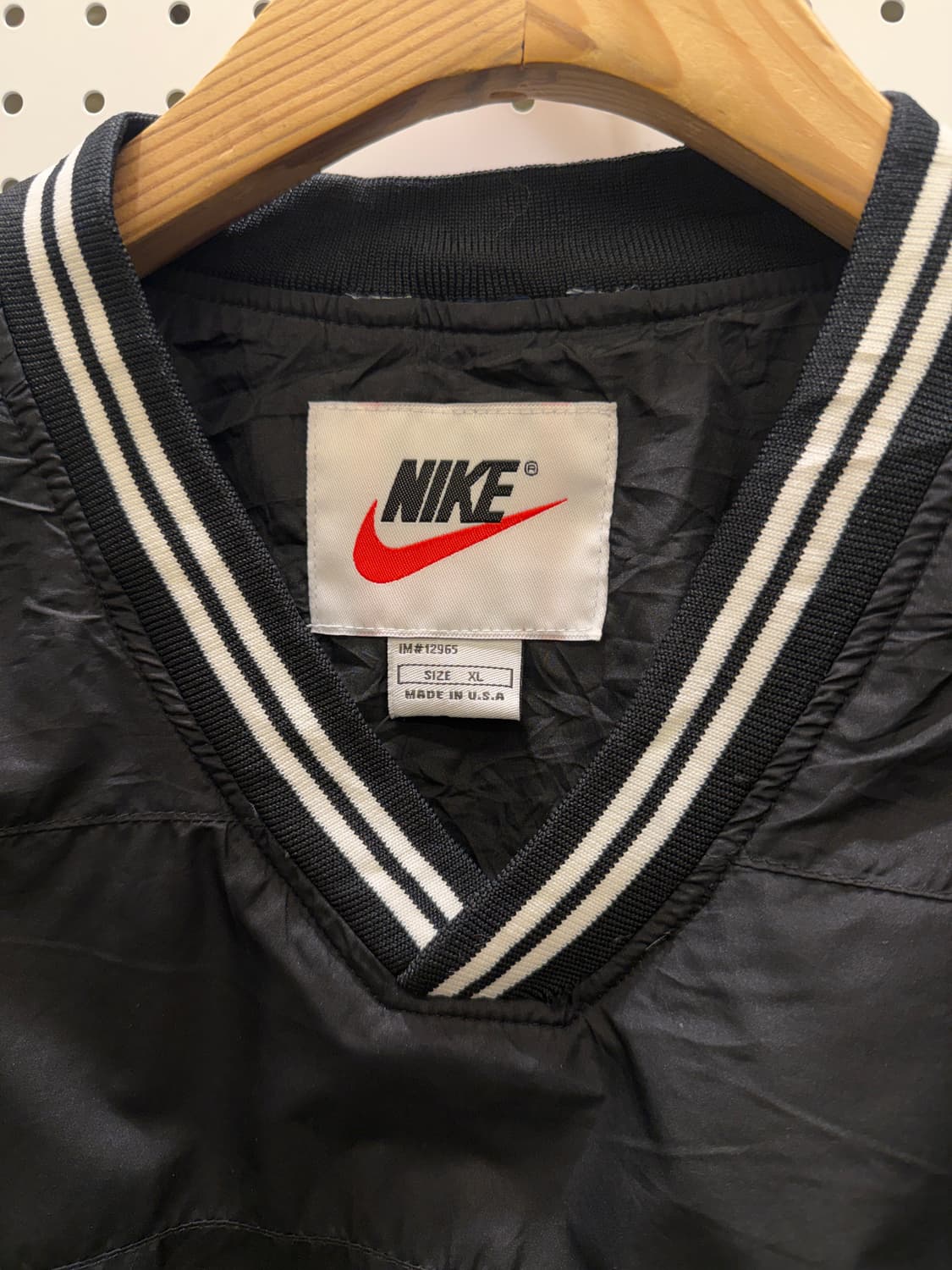 90s 나이키 올드스쿨 센터 스우시 박시핏 웜업  U122 상품이미지4