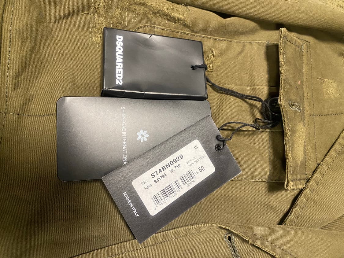 데미지 밀리터리 자켓 상품이미지10