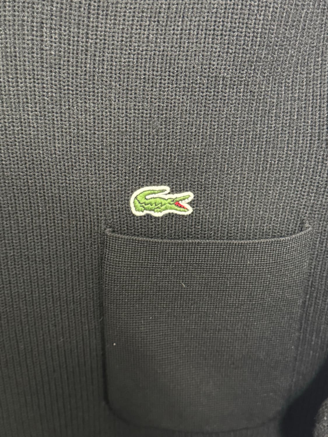 라코스테 블랙 니트 L 상품이미지3