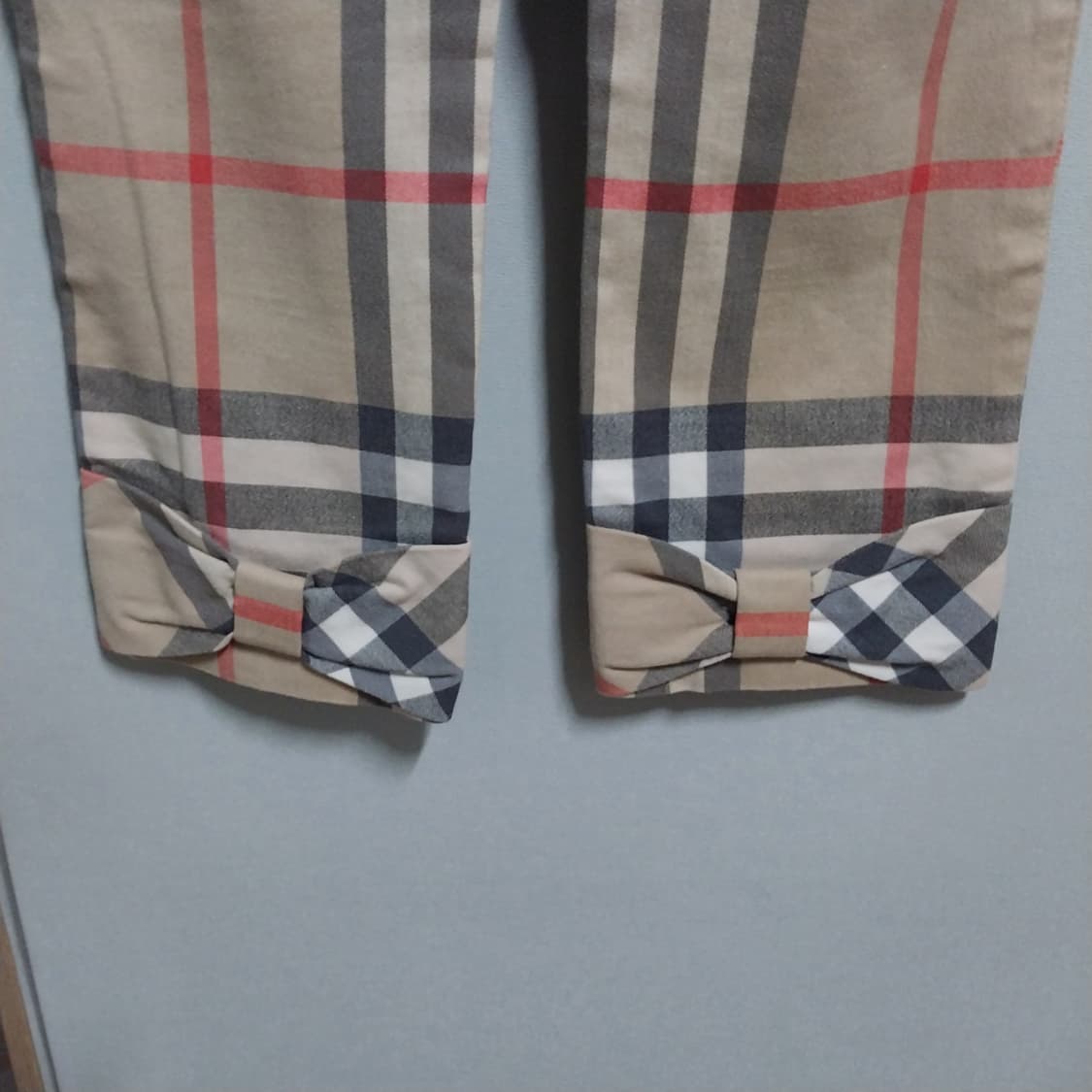 노바체크 여성 26 인치 스판바지 상품이미지3