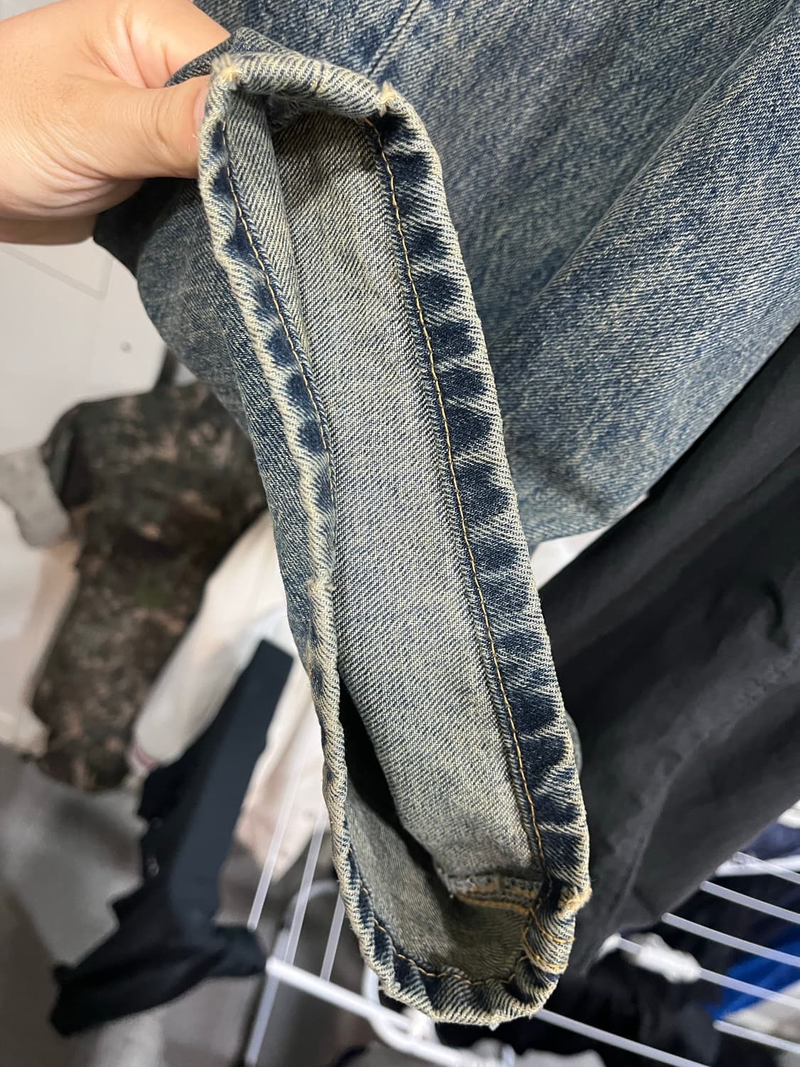 해칭룸 커브드진 빈티지블루 4 상품이미지2