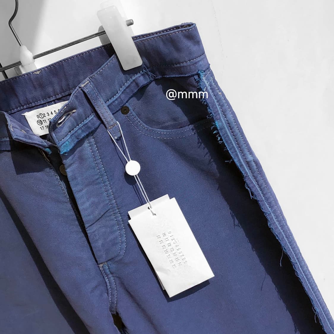 마르지엘라/워시드 컬러데님 팬츠 상품이미지4