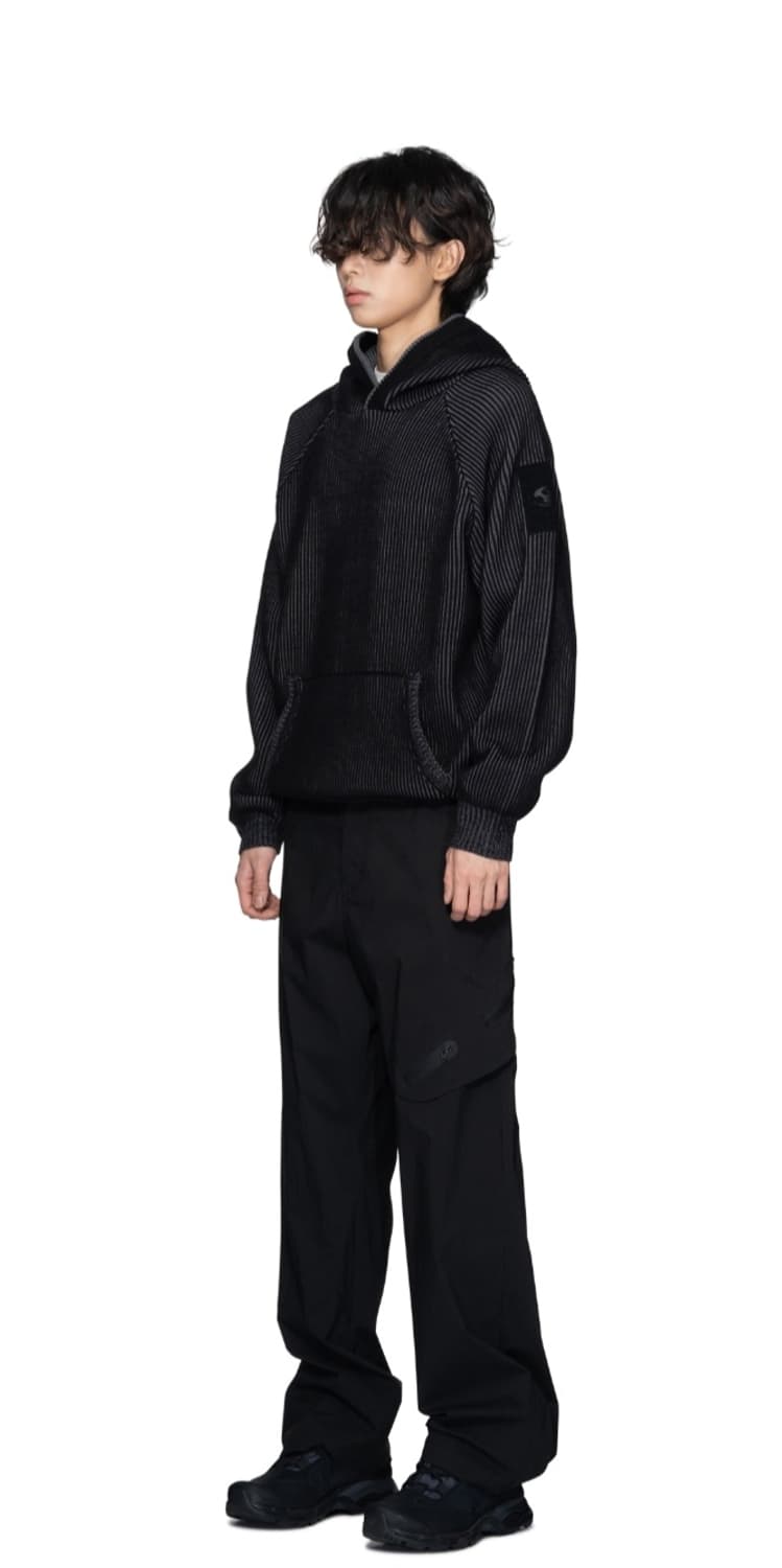 산산기어 23fw 후디드니트 [3] 상품이미지2