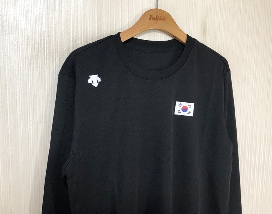 (2)데상트국대 국대KOREA 국대트레이닝 긴팔티셔츠 L(100) 상품이미지4