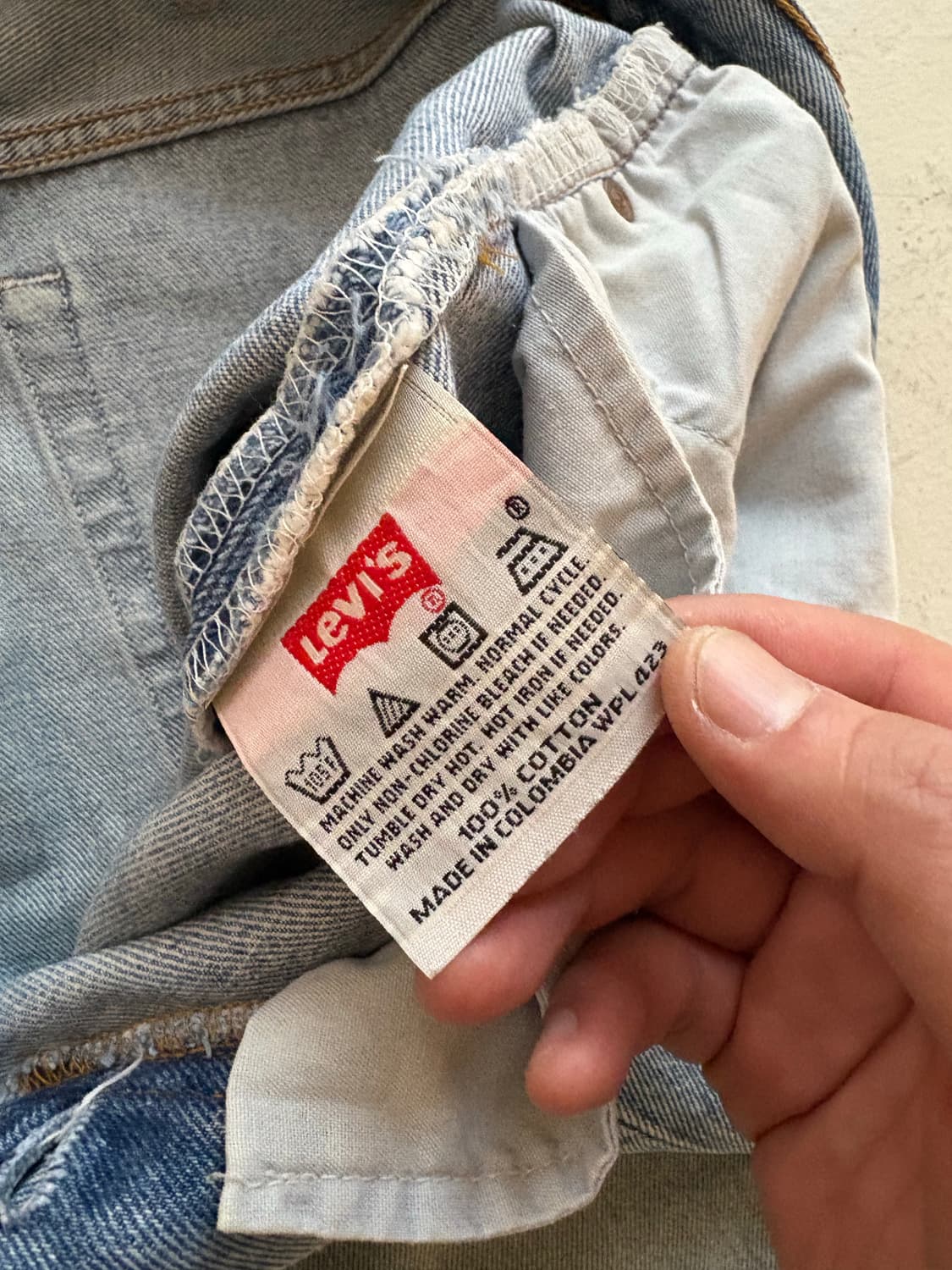 00‘s vtg Levis 501 USA Denim pant. 상품이미지3