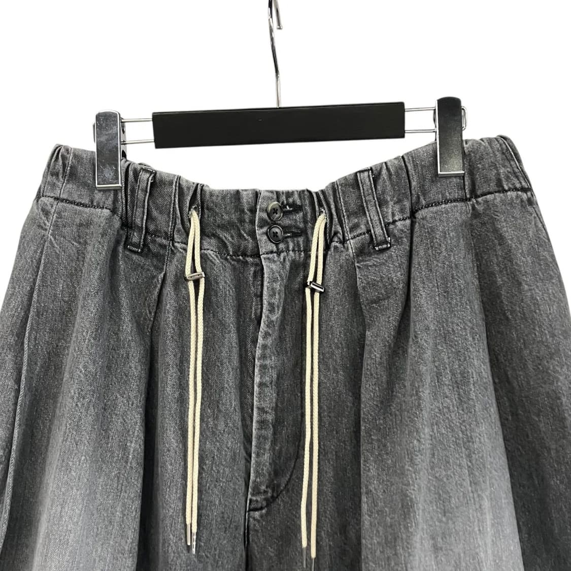 Sillage circular pants black denim 상품이미지3