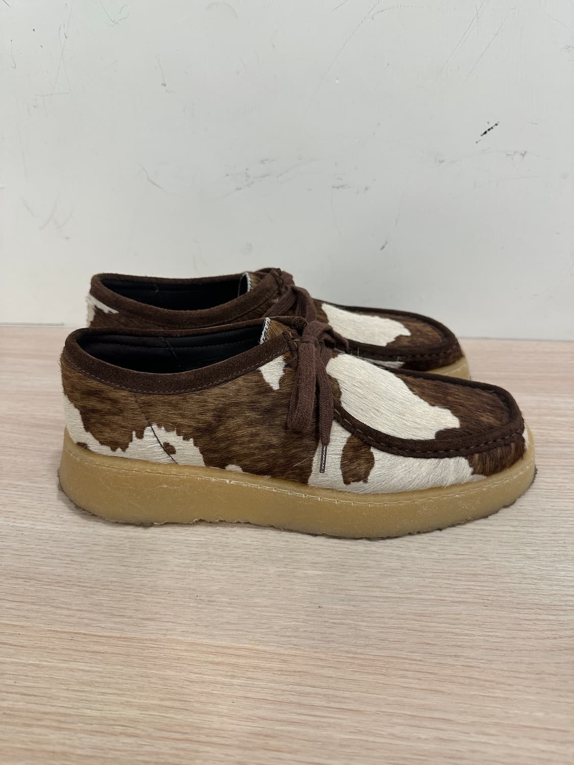 (43) 자라 클락스 왈라비 레더 모카신 더비 슈즈 상품이미지6