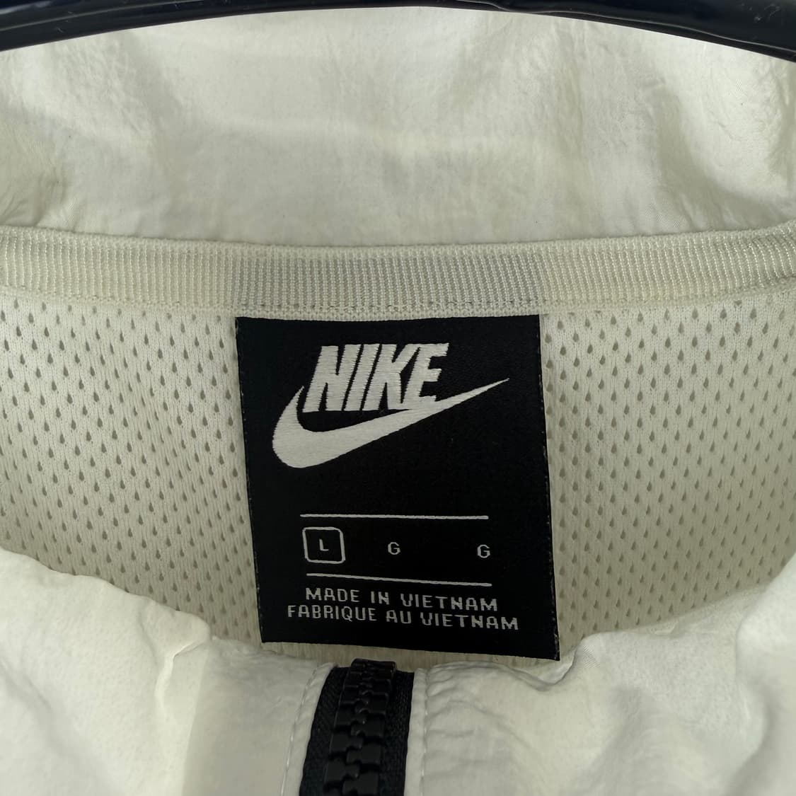 L) 나이키 빅스우시 우븐 바람막이 화이트 상품이미지3