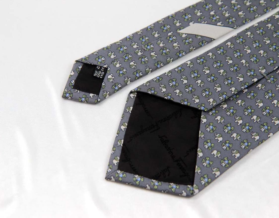 페라가모 9.2cm A+등급 남자 명품 넥타이 상품이미지4