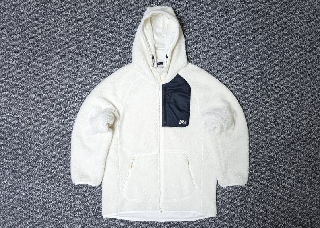[무료배송][S/165]나이키SB 남여공용 에버렛 쉐르파 양털 후드점퍼 상품이미지2