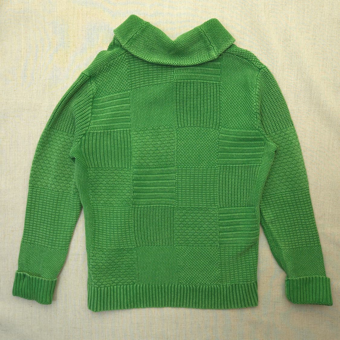 타미힐피거 그린색 니트  숄칼라 m 상품이미지9