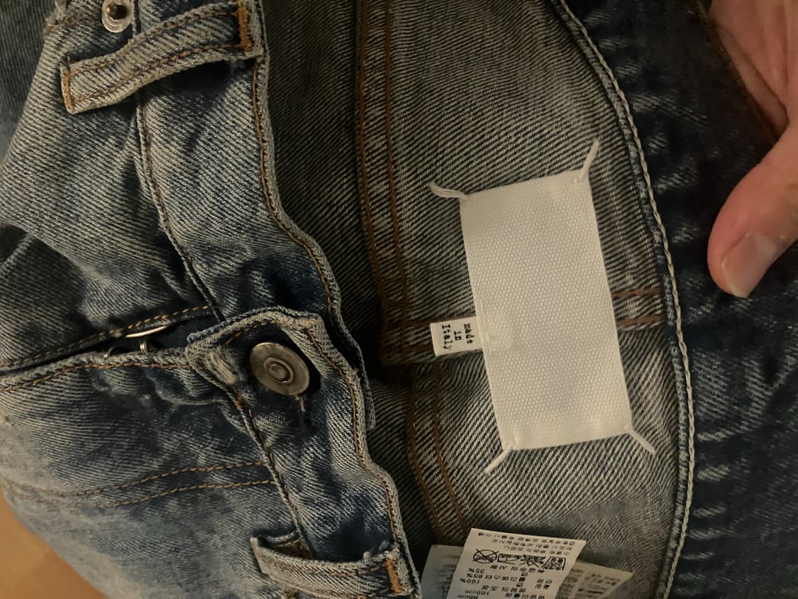 마르지엘라 디스트레스 데님 32 상품이미지3