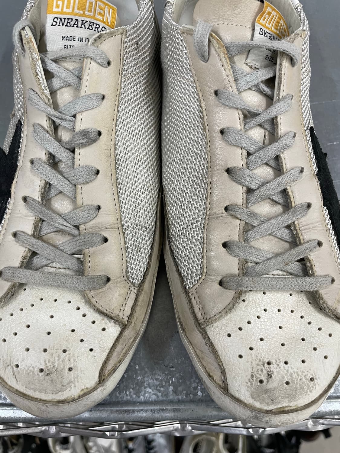 슈퍼스타 레이스업 스니커즈 43 (gr-4113) 상품이미지7