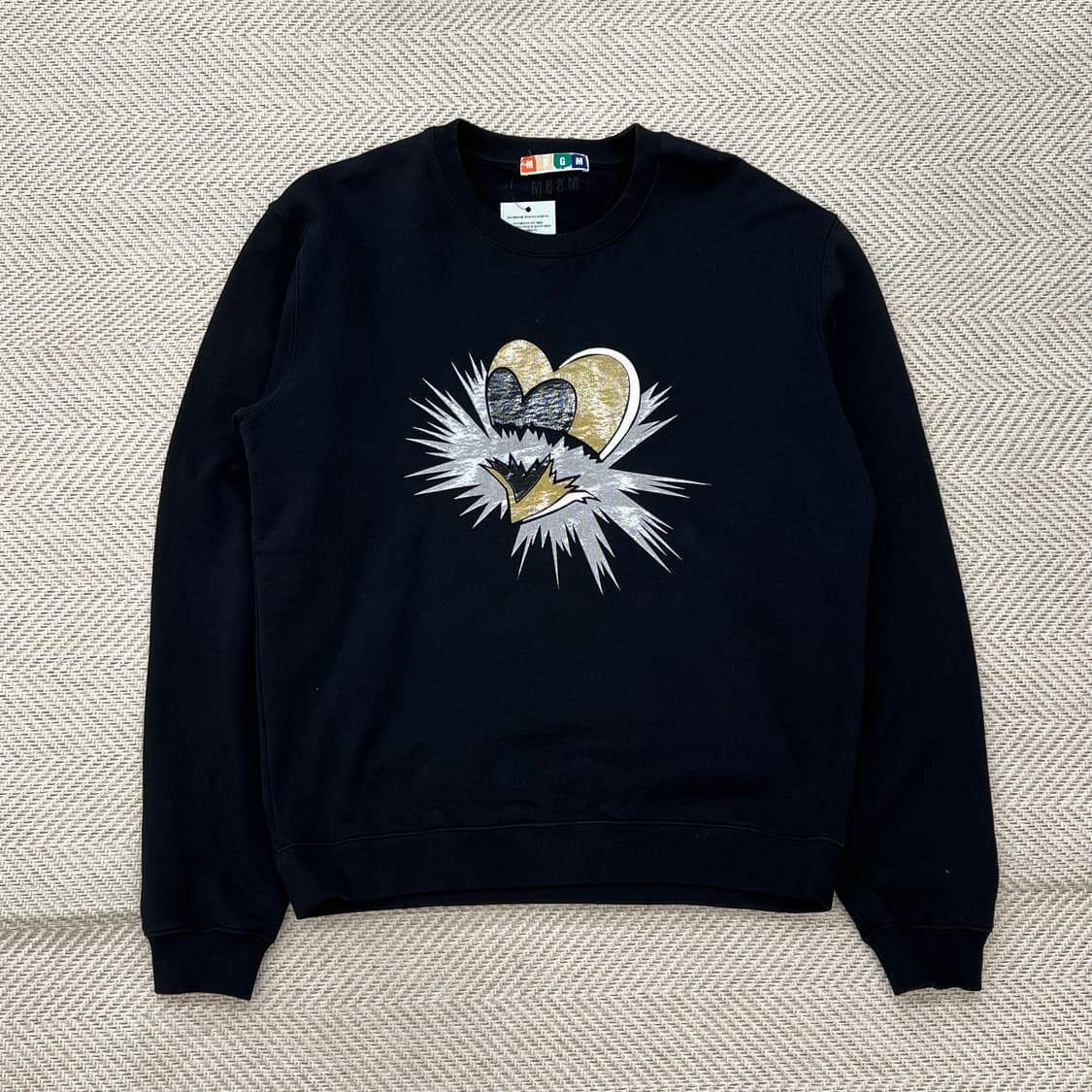 msgm 프린팅 스웻셔츠 r2338 상품이미지1