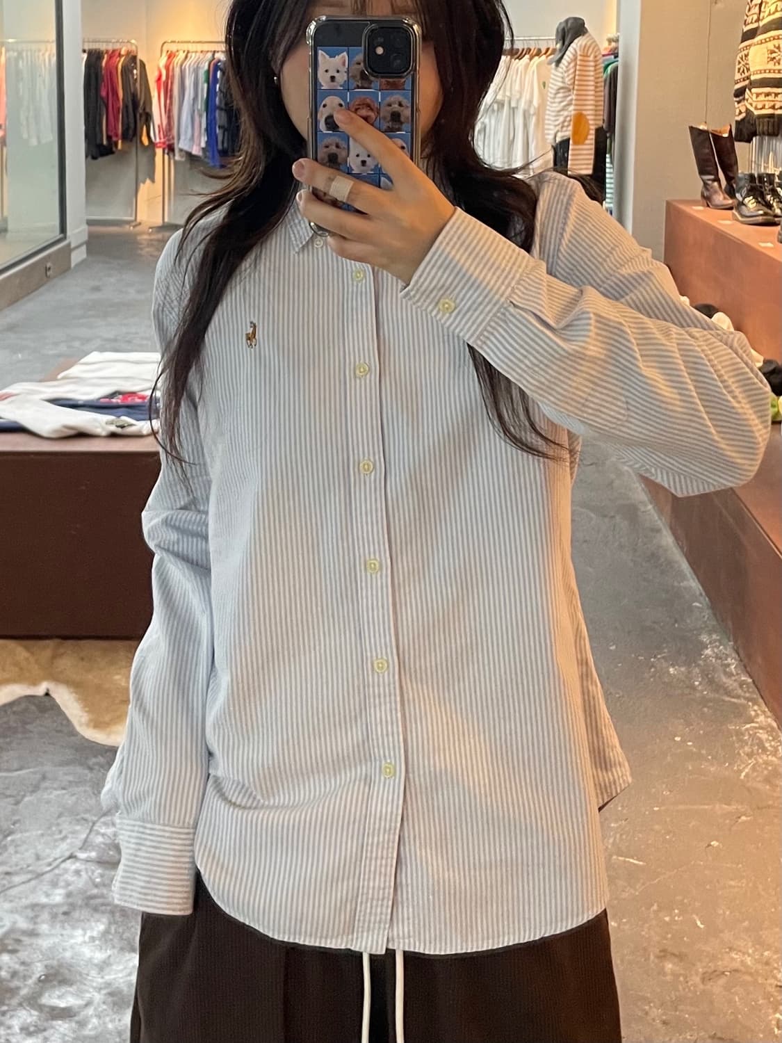 폴로 랄프로렌 스트라이프 셔츠 H142 상품이미지1