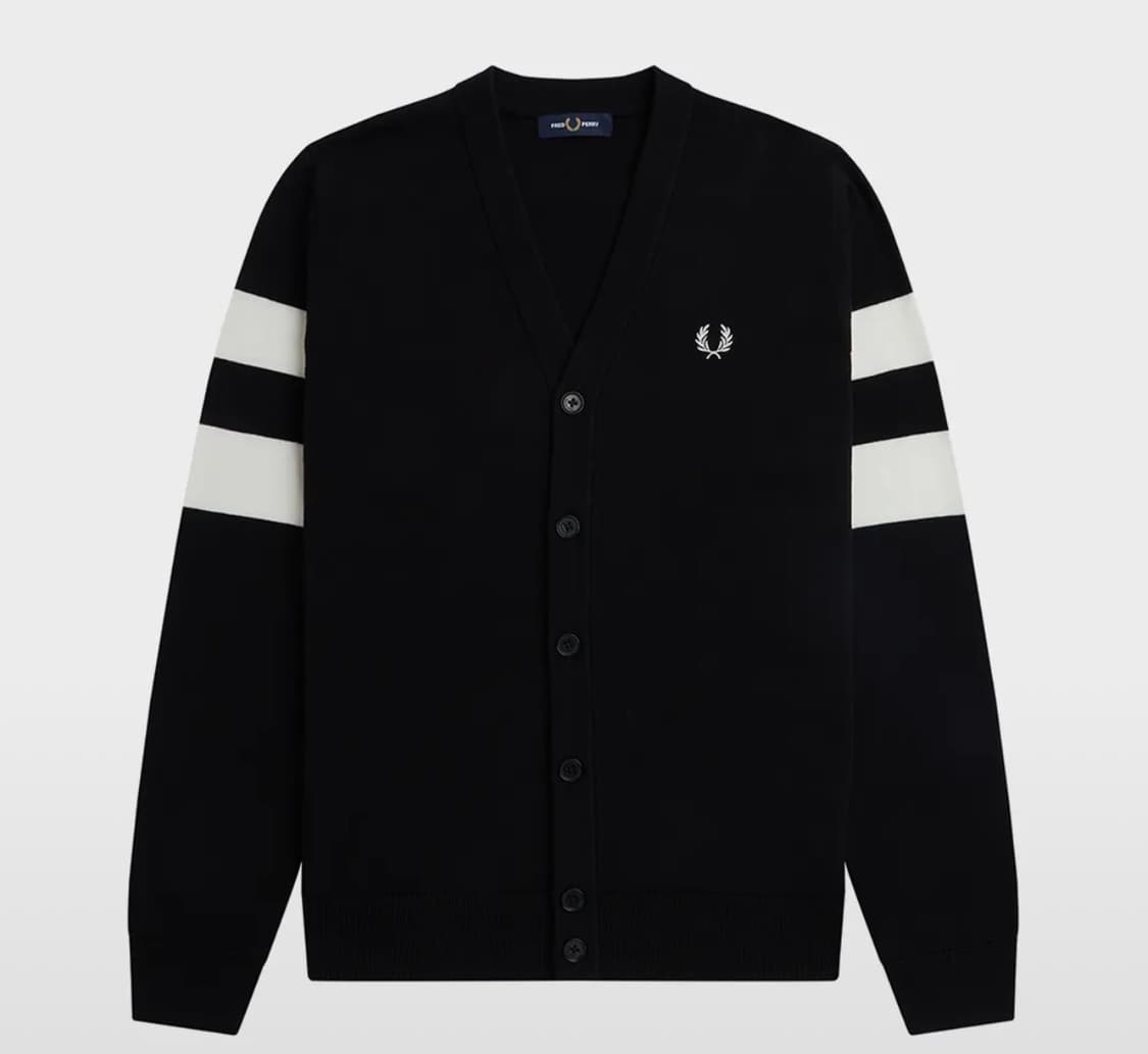프레드 페리 fred perry 슬리브 가디건 상품이미지1