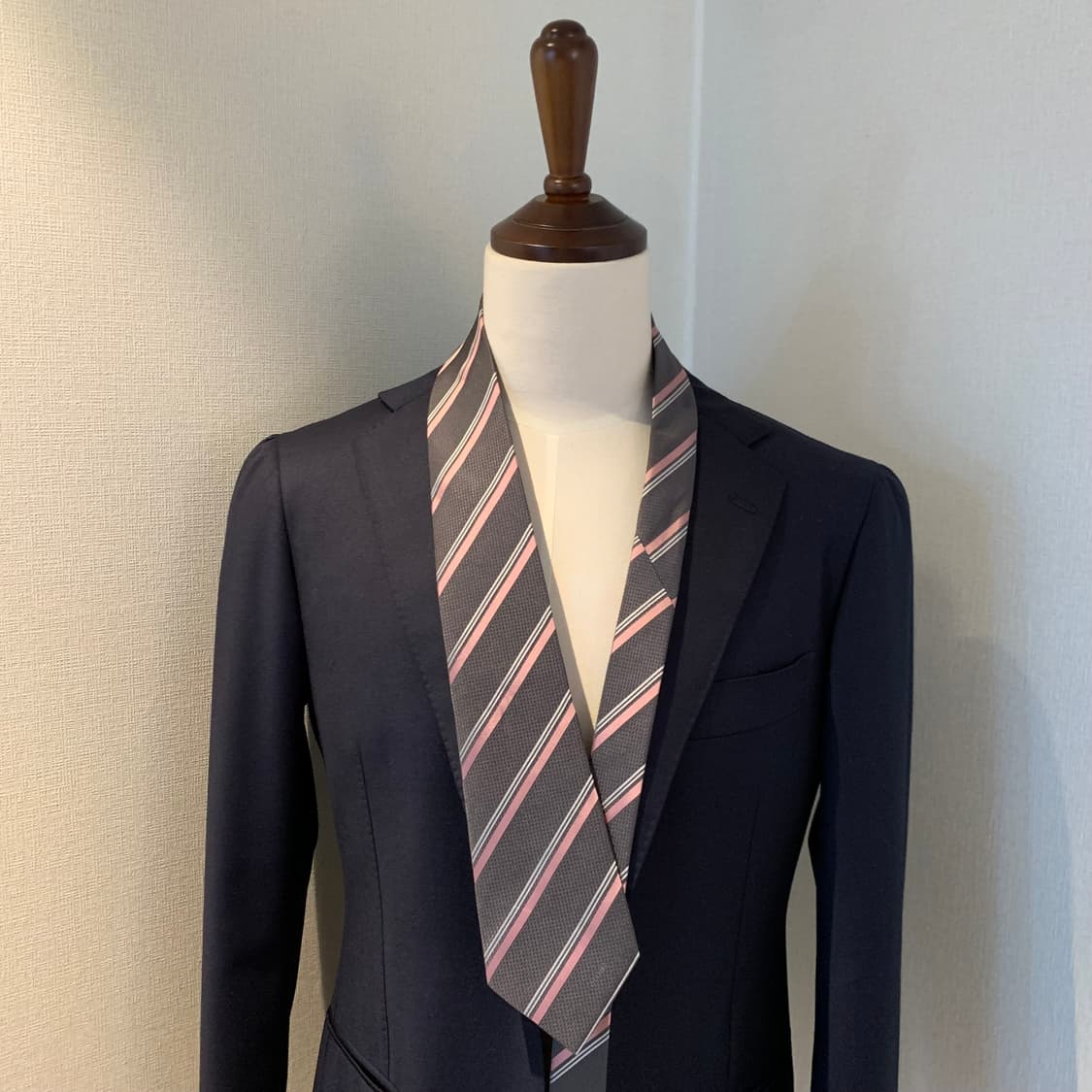 셀린느(CELINE) 신형 스트라이프 넥타이 명품 A+등급 8.7cm 상품이미지1
