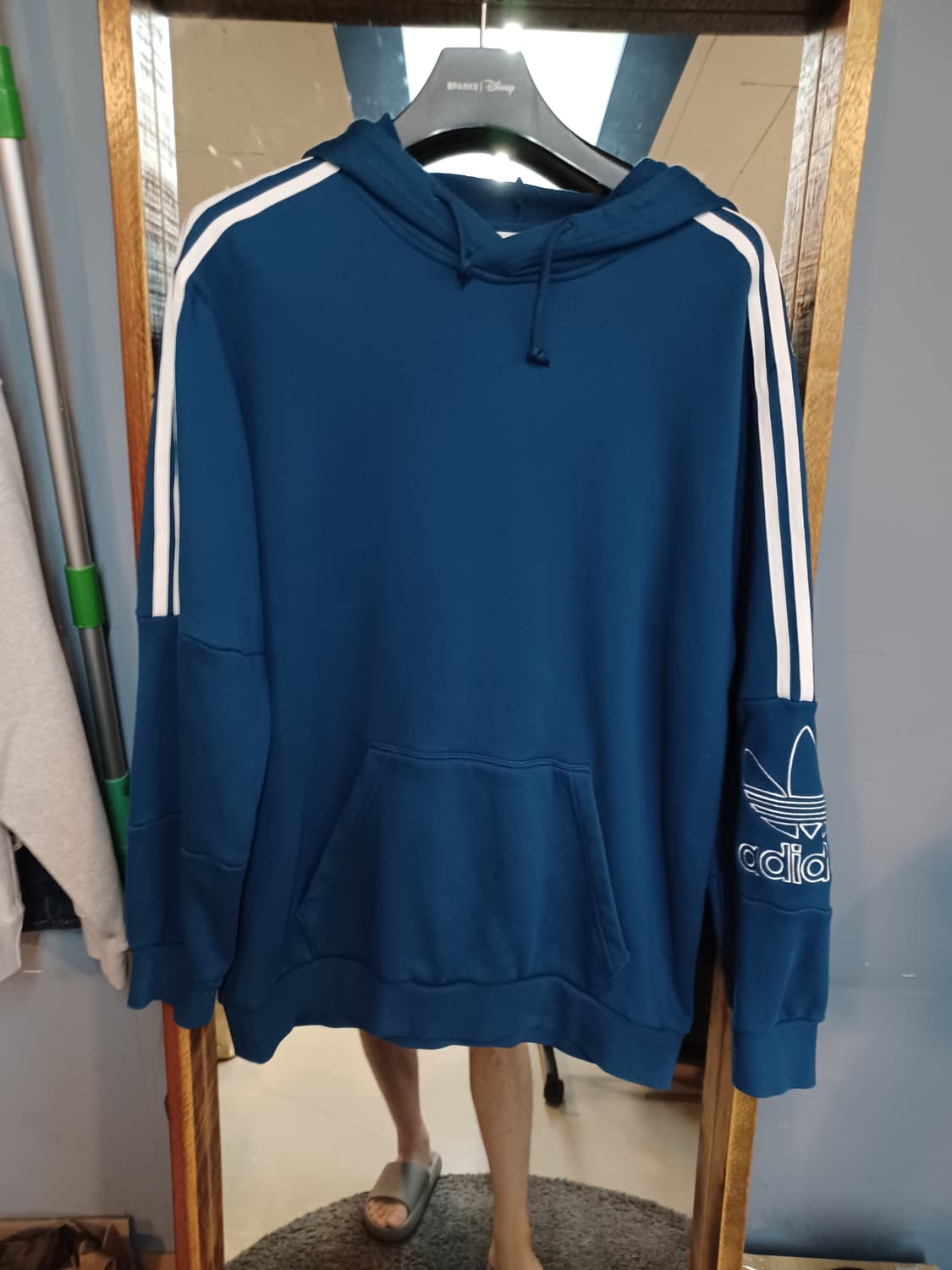 아디다스 아웃라인 후디 딥블루 xl 상품이미지1