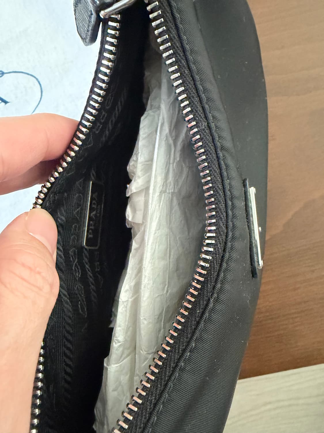 프라다 사피아노 트리밍 호보백 1NE204 상품이미지9