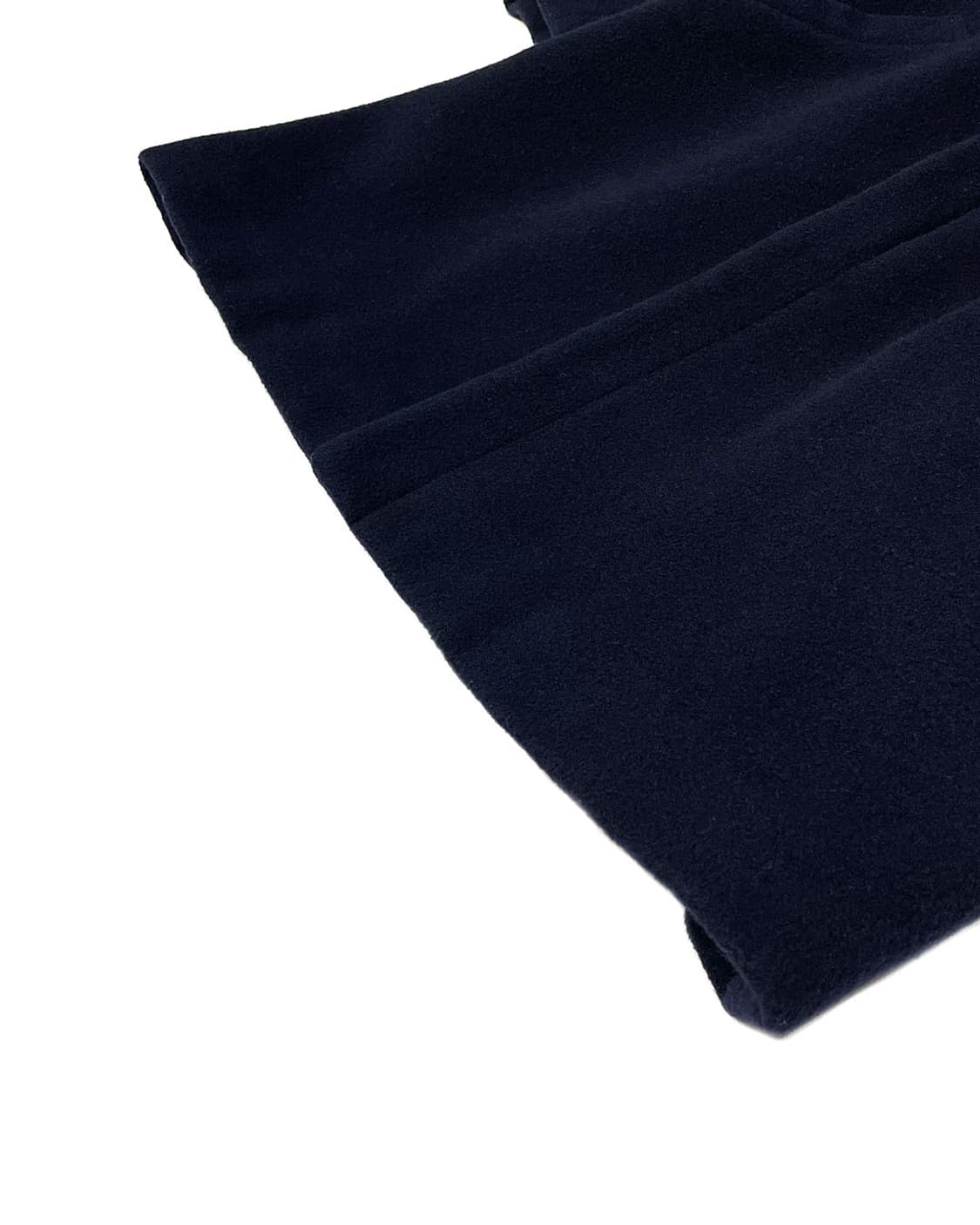 Sunao Kuwahara 네이비 울 코트  상품이미지4