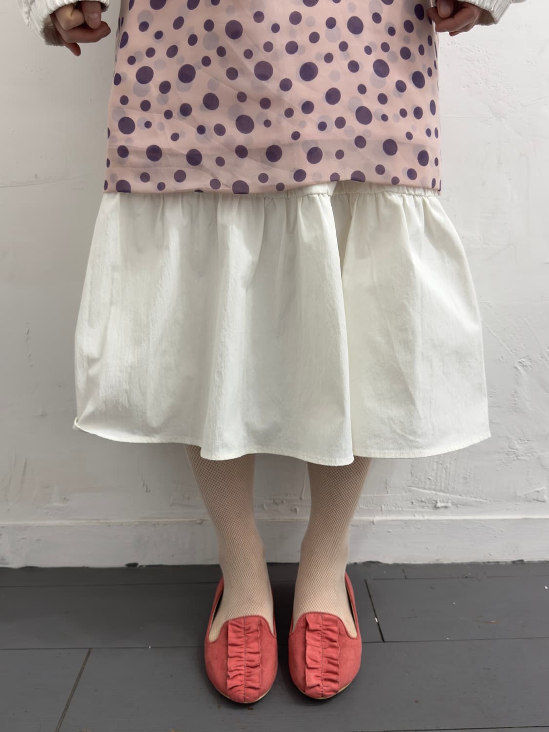 frill suede shoes 상품이미지2