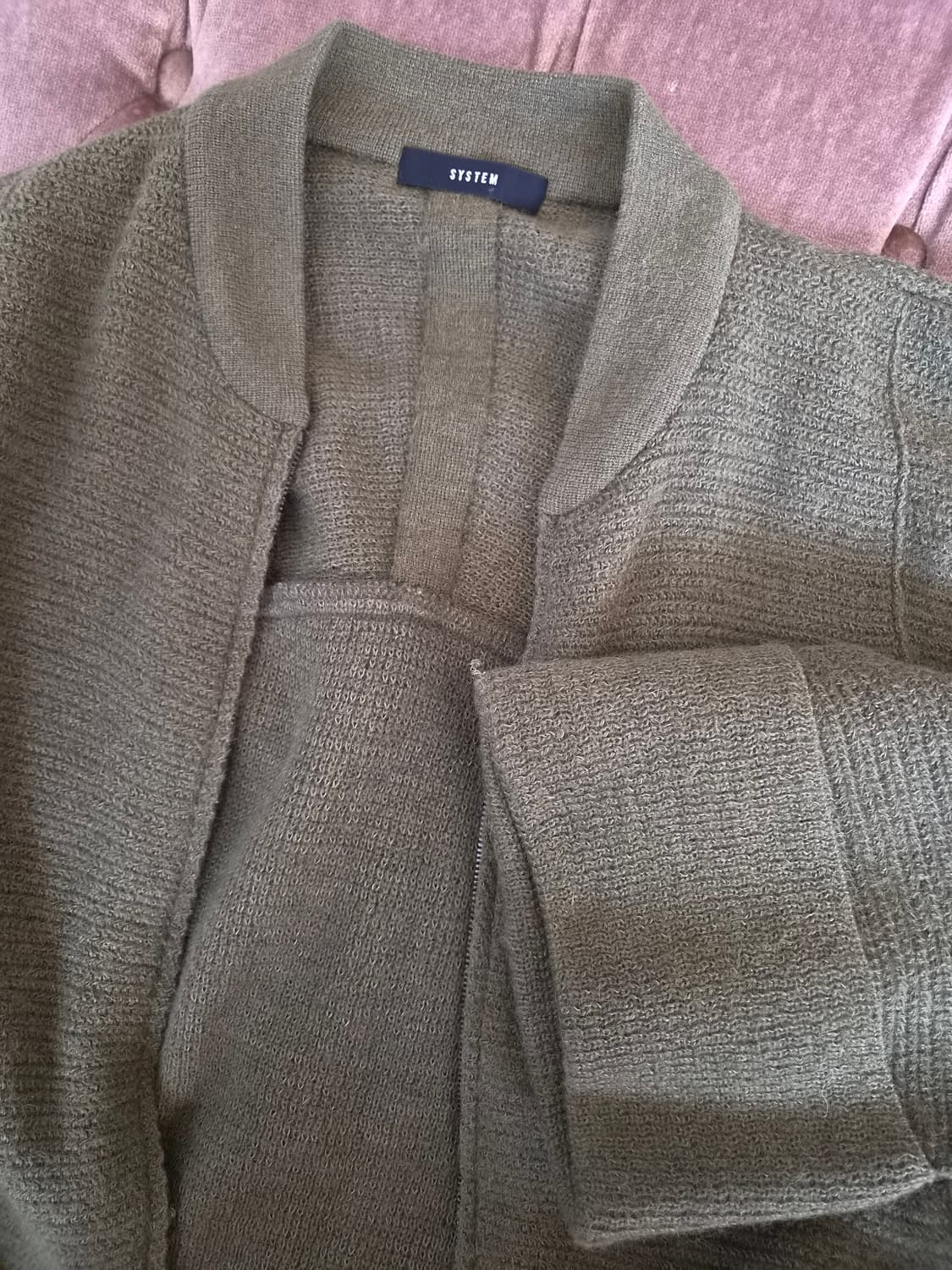 System 시스템 여성 플레어롱집업가디건 90사이즈 상품이미지6