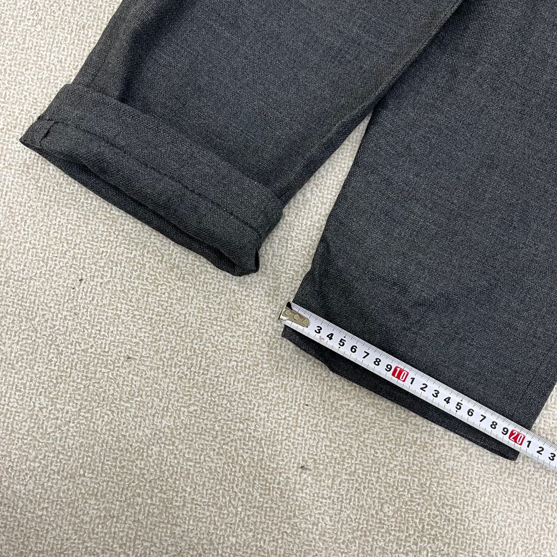 [79-100] 미샤 여성 울 와이드 슬랙스 바지 0116M1 상품이미지7