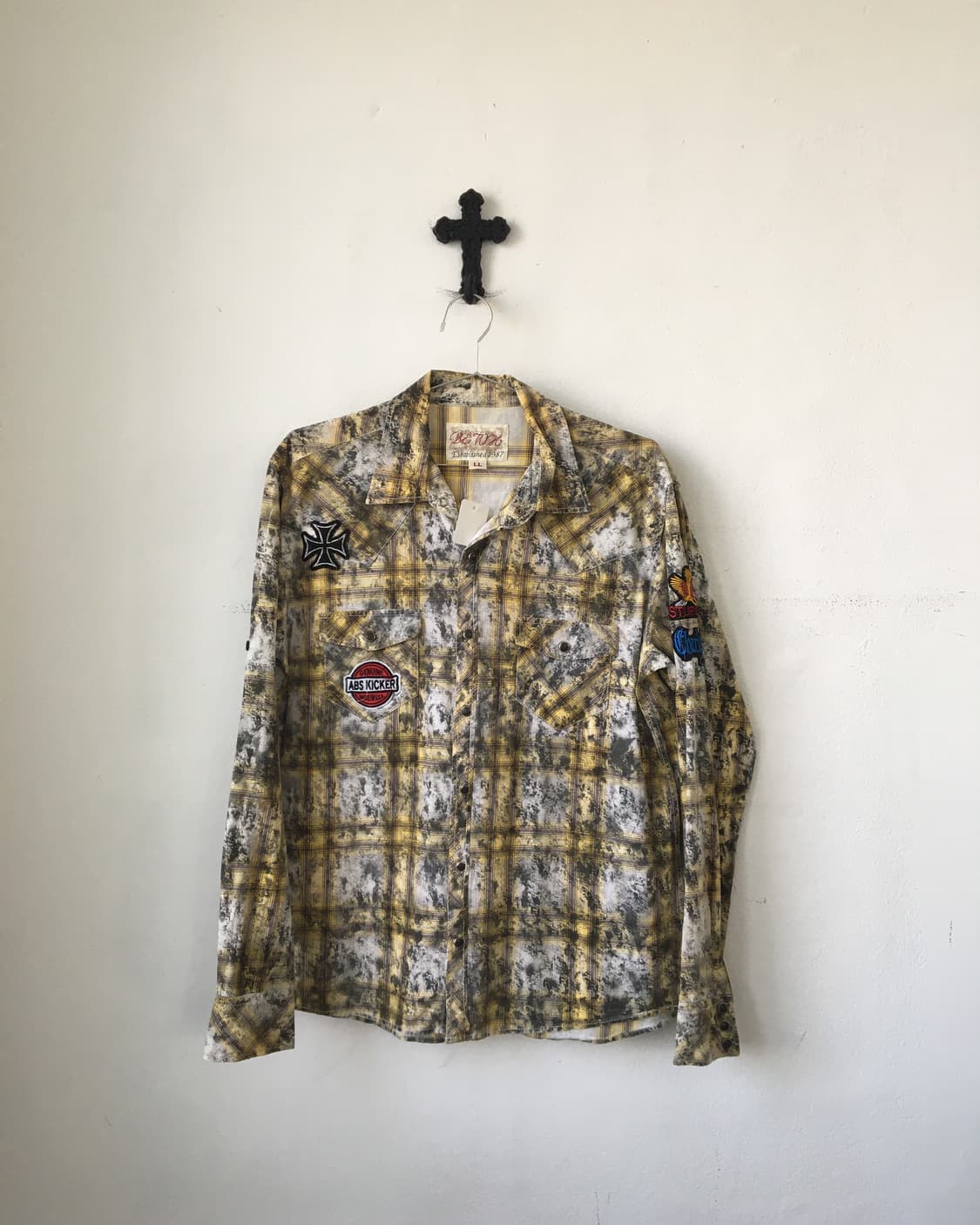 Patch point shirt 상품이미지2