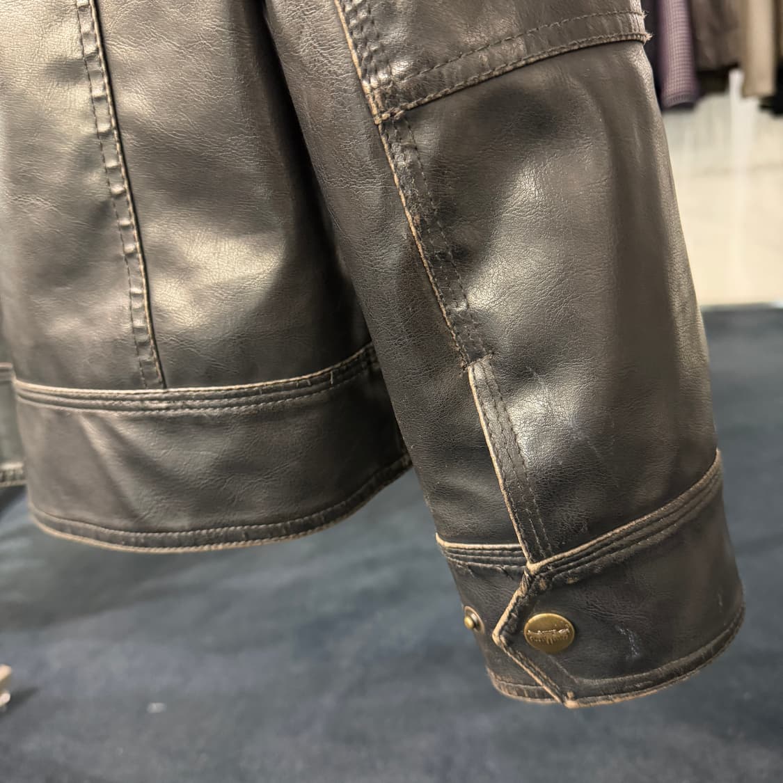 [M] 리바이스 페이크레더 가죽자켓 상품이미지6