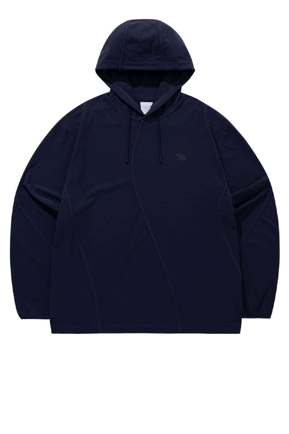 산산기어 Long Sleeves Hoodie Navy - 23fw 상품이미지1